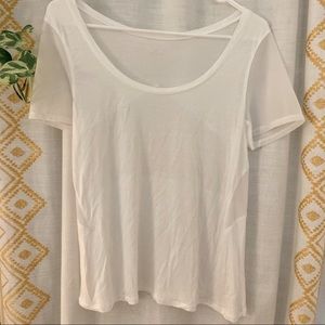 Alo Yoga Mesh Cutout Athletic Top